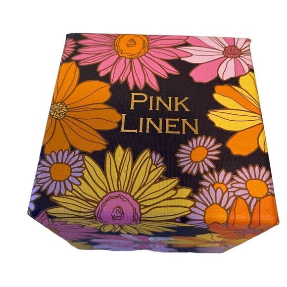 Pink Linen Very Cool Large Reconstituted Turquoise & Silver Toned Hoops. - Picture 4 of 5